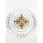 Конфетница из прозрачного рельефного стекла Eden Garden варинант исполнения - 3 | Loft Concept в Кирове