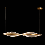 Люстра линейная с изогнутым плафоном Wave Line варинант исполнения - 3 | Loft Concept в Кирове