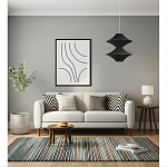 Подвесной вязаный черный светильник «Звезда Востока 02» варинант исполнения - 2 | Loft Concept в Кирове