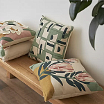 Подушка с цветочным принтом Blooming Elegance Lily варинант исполнения - 6 | Loft Concept в Кирове