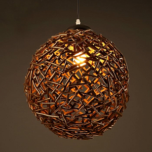 Подвесной светильник Old Wicker Pendant Sphere