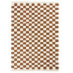 Ковер с шахматным принтом Chess Layout с эффектом шерсти варинант исполнения - 2 | Loft Concept в Кирове