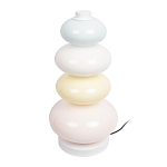 Настольная лампа из стеклянных сфер в пастельных тонах Высота 40 см Pastel Lunaria варинант исполнения - 2 | Loft Concept в Кирове