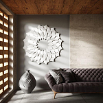 Гипсовая 3D Панель DRAGON SCALE - A  B  C  D варинант исполнения - 1 | Loft Concept в Кирове