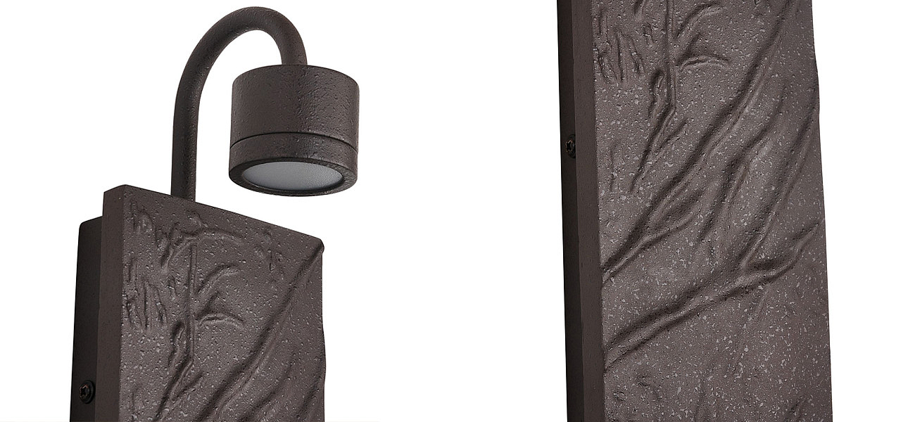 Бра с фактурой дерева Bark Black Бра с фактурой дерева Bark Black - Loft-Concept в Кирове