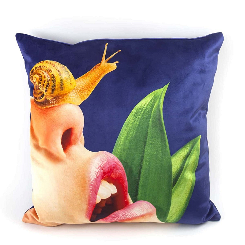 Подушка Seletti Cushion Snail Toiletpaper Мульти Подушка Seletti Cushion Snail Toiletpaper Мульти в Кирове | Loft Concept