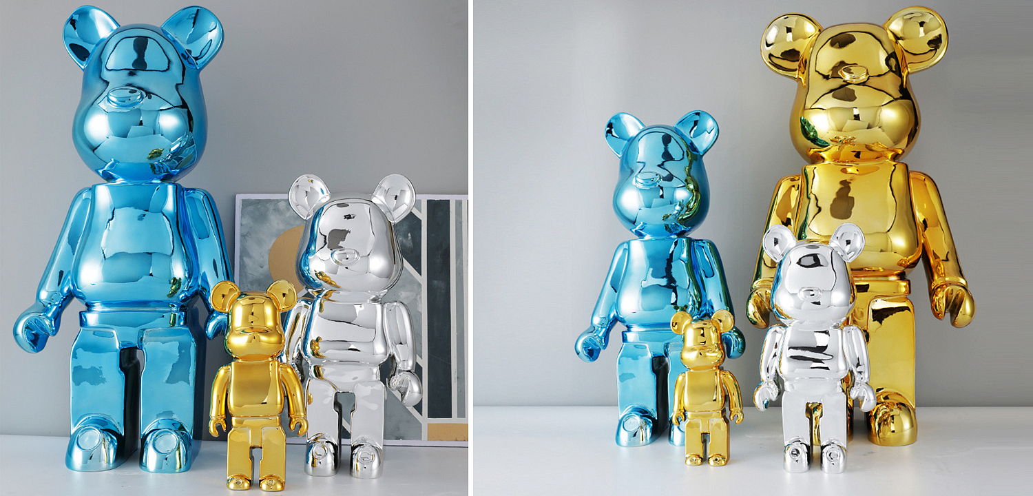 Статуэтка Bearbrick Silver Статуэтка Bearbrick Silver - Loft-Concept в Кирове