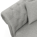 Мебельная ткань Шенилл серый цвет 138 см T4-29 варинант исполнения - 8 | Loft Concept в Кирове