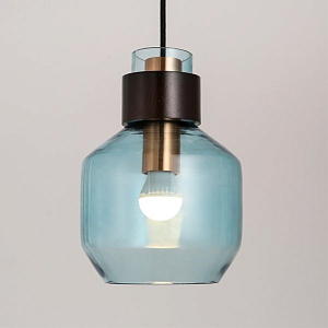 Подвесной светильник Miami Blue glass 