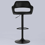 Барный стул черного цвета Strohach варинант исполнения - 3 | Loft Concept в Кирове