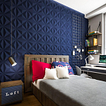 Гипсовая 3D Панель M-101 варинант исполнения - 2 | Loft Concept в Кирове