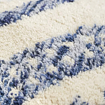 Чехол на подушку с узором в этно-стиле Blue Ikat варинант исполнения - 3 | Loft Concept в Кирове