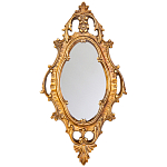 Зеркало настенное в ажурной раме бронзового цвета Classic Ornament Mirror варинант исполнения - 1 | Loft Concept в Кирове