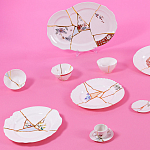 Кофейная пара Seletti Kintsugi 2 варинант исполнения - 3 | Loft Concept в Кирове