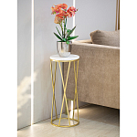 Столик дизайнерский Beige marble варинант исполнения - 6 | Loft Concept в Кирове