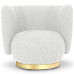 Кресло с обивкой букле Ambrose Boucle Armchair варинант исполнения - 2 | Loft Concept в Кирове