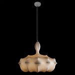 Подвесной светильник с белым фигурным абажуром и мягкими волнистыми краями Cloud Motion  варинант исполнения - 10 | Loft Concept в Кирове