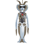 Кукла из джинсовой одежды и армейских палаток Rusalka Jeans&Tents варинант исполнения - 1 | Loft Concept в Кирове