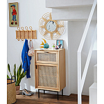 Настенная вешалка из ротанга Wila Wall Hanger M варинант исполнения - 5 | Loft Concept в Кирове