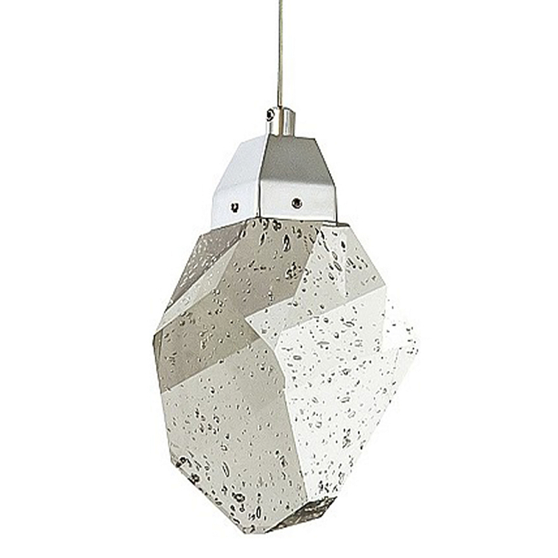 Подвесной светильник с хрустальным плафоном хром Esme Crystal Chrome Hanging Lamp Хром Прозрачный Подвесной светильник с хрустальным плафоном хром Esme Crystal Chrome Hanging Lamp Хром Прозрачный в Кирове | Loft Concept