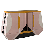 Дизайнерский комод с геометрическим рисунком Arredi варинант исполнения - 1 | Loft Concept в Кирове