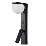 Бра с белым полусферическим плафоном и цилиндрическим поворотным спотом Trumpet Wall Lamp варинант исполнения - 1 | Loft Concept в Кирове