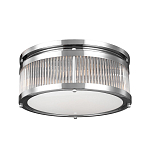 Потолочный светильник с цилиндрическим плафоном из рифленого прозрачного стекла Feiss варинант исполнения - 5 | Loft Concept в Кирове