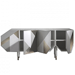 Комод с фасадом из геометрических фигур Coleccion Alexandra варинант исполнения - 1 | Loft Concept в Кирове