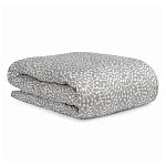 Постельное белье серого цвета с рисунком 200х220 см Blossom Essence варинант исполнения - 1 | Loft Concept в Кирове