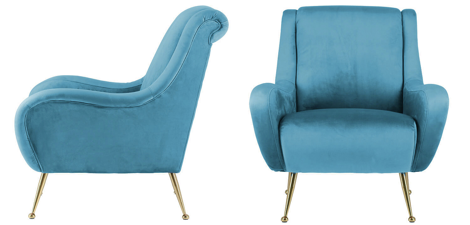 Кресло Chair Giardino light blue Кресло Chair Giardino light blue - Loft-Concept в Кирове