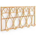 Настенная вешалка из ротанга Wila Wall Hanger L варинант исполнения - 1 | Loft Concept в Кирове
