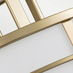 Потолочный светильник с белым матовым абажуром в металлическом каркасе Feiss варинант исполнения - 3 | Loft Concept в Кирове