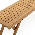 Деревянная скамья складная Jerome Wood Bench варинант исполнения - 5 | Loft Concept в Кирове