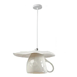 Подвесные светильники в виде белой посуды Flower Reversal варинант исполнения - 10 | Loft Concept в Кирове