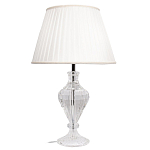 Настольная лампа хрустальная с абажуром Diamond Fragments варинант исполнения - 1 | Loft Concept в Кирове