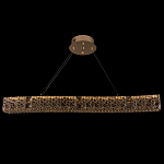 Люстра волнистой формы с текстурной огранкой Reflection of Reality варинант исполнения - 6 | Loft Concept в Кирове