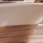 Журнальный столик фигурный со стеклянной столешницей Table Drop варинант исполнения - 5 | Loft Concept в Кирове