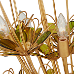 Люстра золотого цвета в форме цветка Hanging Flowers варинант исполнения - 1 | Loft Concept в Кирове