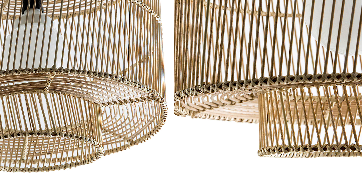 Подвесной светильник Larsen Wicker Bamboo Подвесной светильник Larsen Wicker Bamboo - Loft-Concept в Кирове