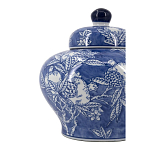 Ваза с крышкой в китайском стиле Гранатовое дерево Blooming Pomegranate варинант исполнения - 11 | Loft Concept в Кирове