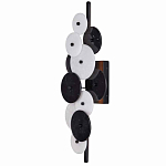 Бра светодиодное из черно-белых дисков Contrast Sample варинант исполнения - 3 | Loft Concept в Кирове