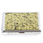 Портсигар на 10 сигарет с газовой зажигалкой из натурального камня Змеевик Светлый Stone Cigarettes Cases варинант исполнения - 1 | Loft Concept в Кирове