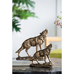 Фигурка Волк Gold варинант исполнения - 6 | Loft Concept в Кирове