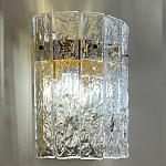 Бра с вертикальными рельефными стеклянными вставками Textured Glass варинант исполнения - 2 | Loft Concept в Кирове