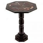 Кофейный стол из натуральных камней Змеевик и Яшма Natural Stone Tables варинант исполнения - 9 | Loft Concept в Кирове