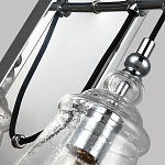 Бра с плафоном в форме колокола из прозрачного стекла с пузырьками Feiss варинант исполнения - 2 | Loft Concept в Кирове