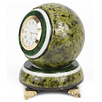 Часы настольные в виде шара из натурального камня Ball Stone Clock варинант исполнения - 5 | Loft Concept в Кирове