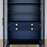 Дизайнерский шкаф витрина Elsa Dreams Blue с 4-мя ящиками варинант исполнения - 6 | Loft Concept в Кирове