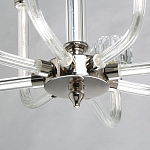 Люстра с 8-ю лампами и гранеными стеклянными плафонами Prism Gala варинант исполнения - 11 | Loft Concept в Кирове