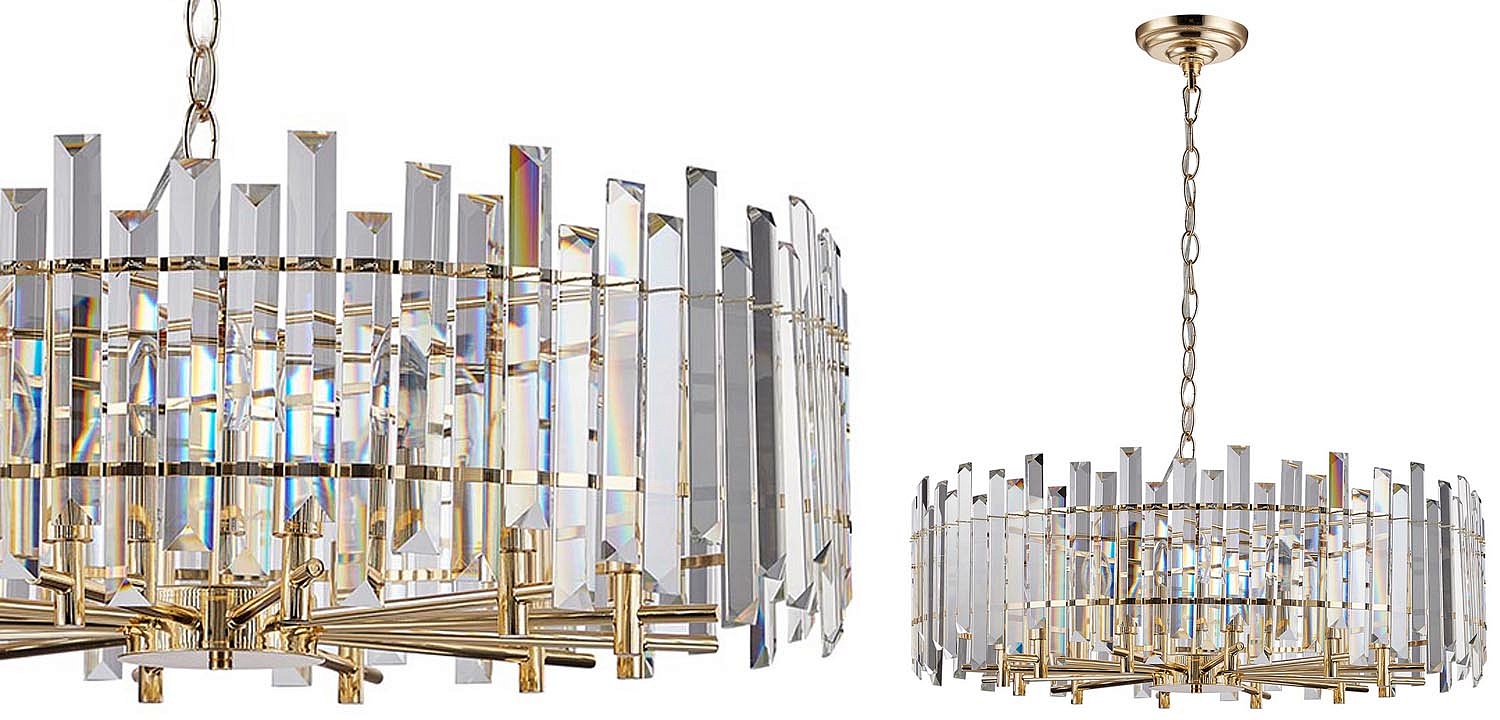 Люстра Langley Chandelier gold 80 Люстра Langley Chandelier gold 80 - Loft-Concept в Кирове
